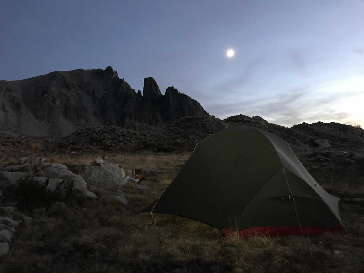 Bivouac au bord de lacs du Mercantour