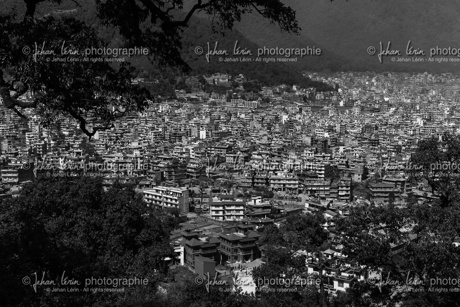 Crowded Kathmandu (Kathmandu bondée) (1300m)
