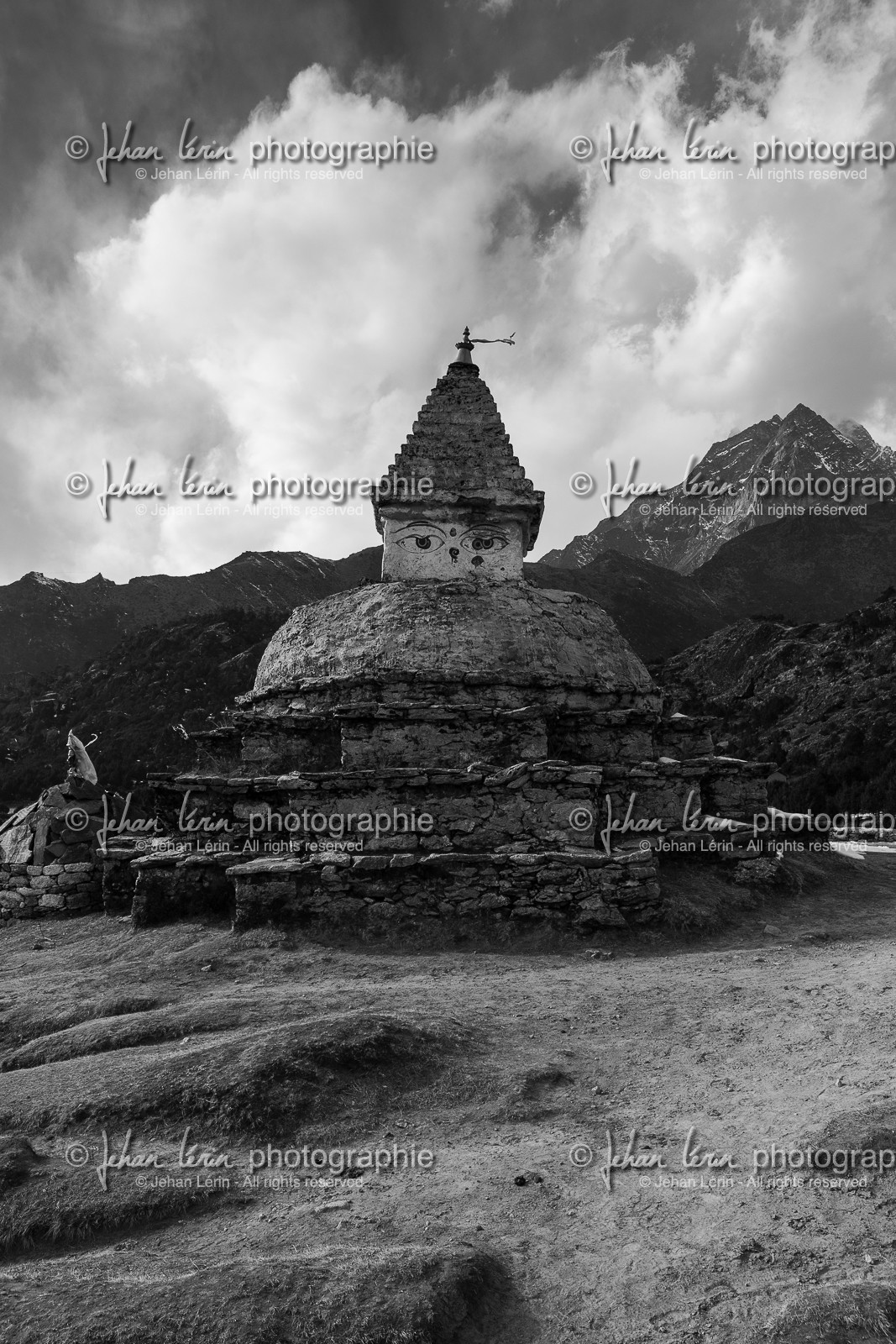 Stupa - Khumjung (3780m) - Région de l'Everest
