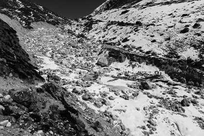 Traversée du Glacier de l'Everest à Dughla (4620m) - Région de l'Everest