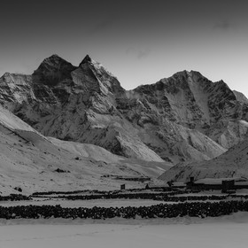 Nuit sur Pheriche (4200m) - Région de l'Everest