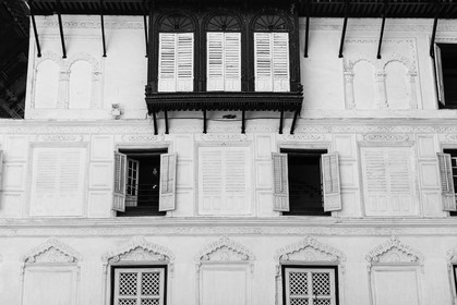 La femme à la fenêtre - Durbar Square - Kathmandu (1300m)