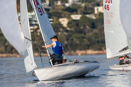 Entrainement Équipe de France 470 et tandem italien au Yacht Club de Cannes
